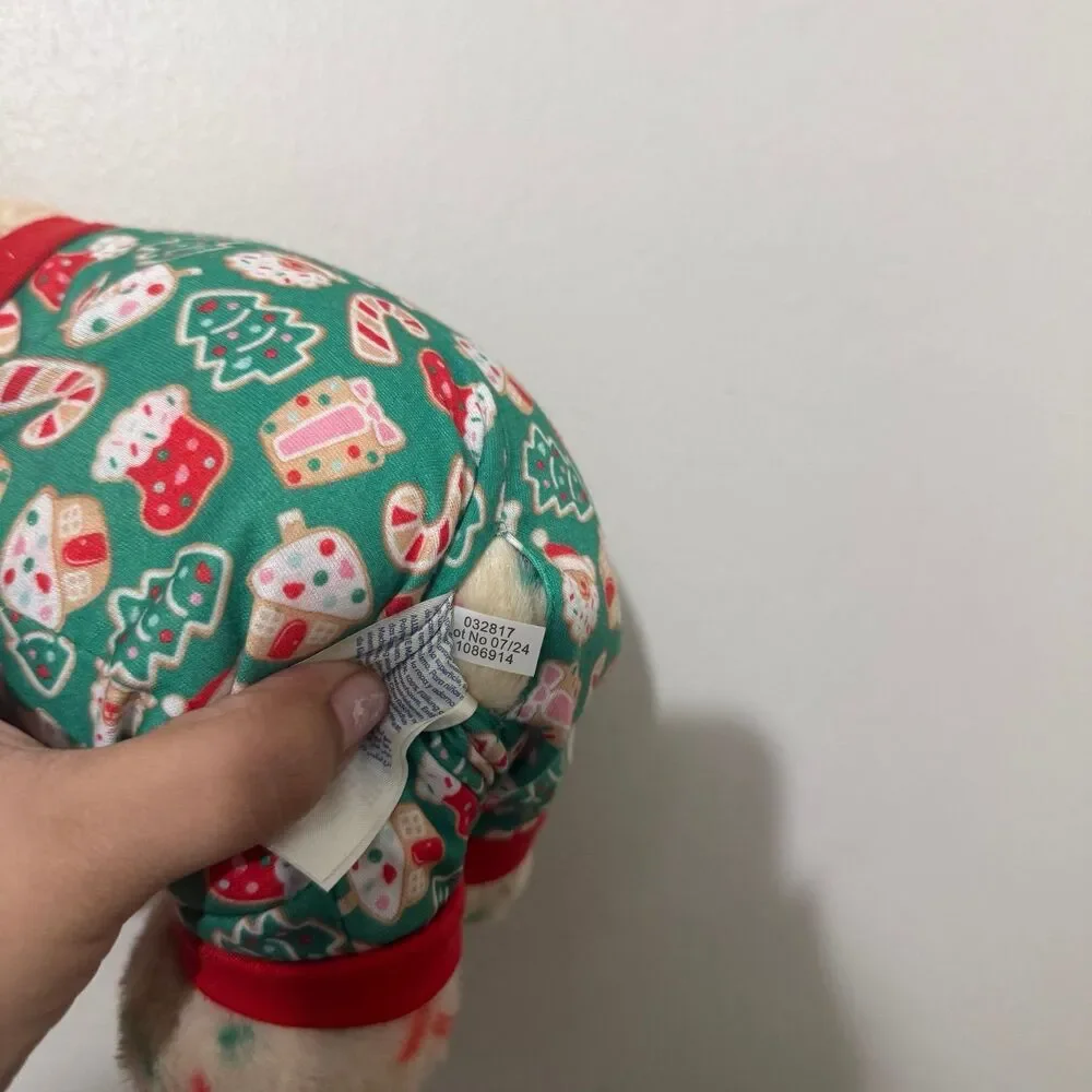 Build A Bear Cookiebara Sugar Cookie Capybara Stuffed Sprinkles with pajama
